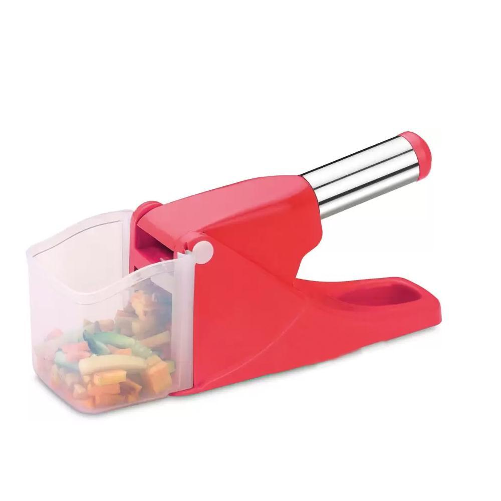 0114 Virgin Plastic French Fry Chipser, Potato Chipser/Potato Slicer with Container - SkyShopy 0114 Virgin Plastic French Fry Chipser, Potato Chipser/Potato Slicer with Container - SkyShopy